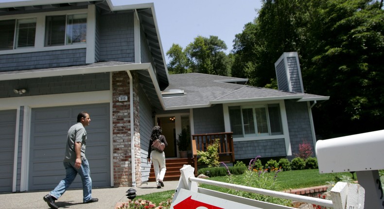 An open house for sale.Justin Sullivan/Getty Images