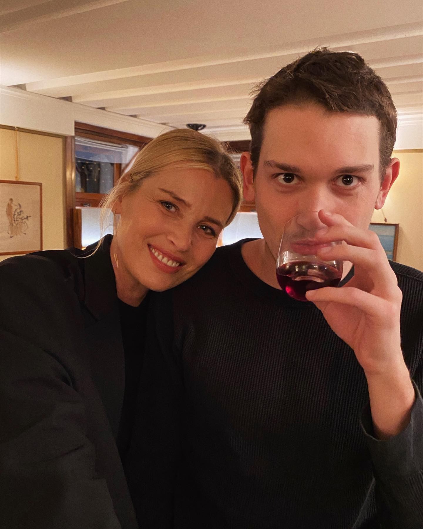 Daniela Peštová s najstarším synom Yannickom.