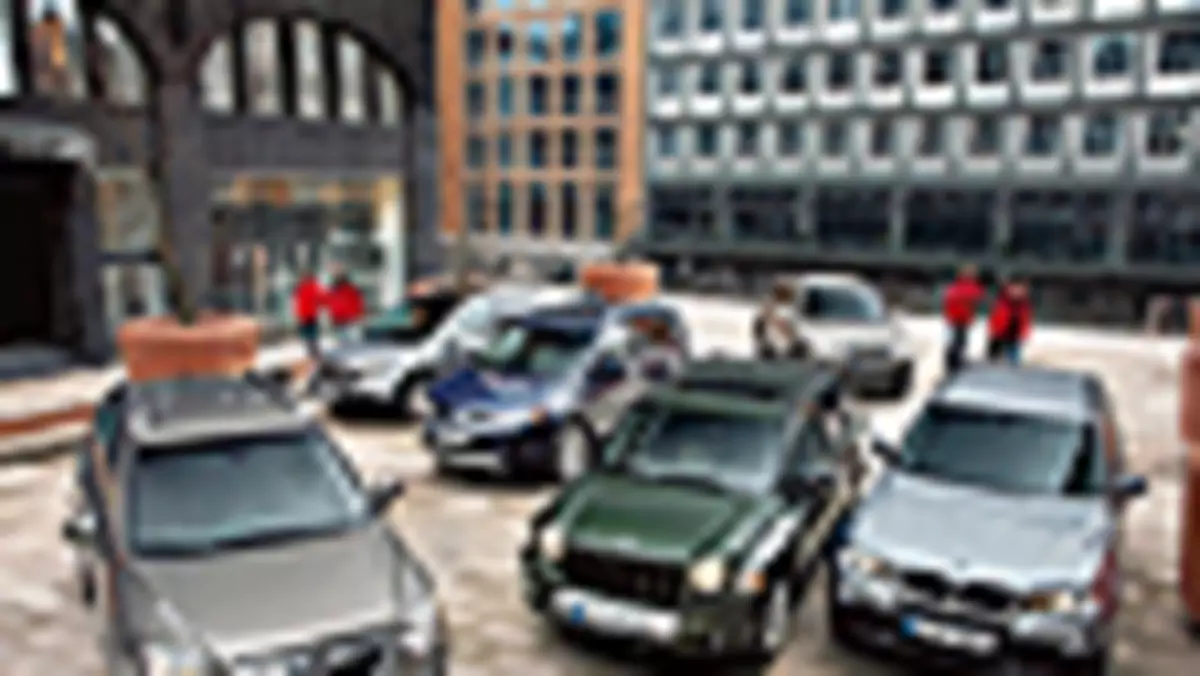 Opel Antara, Honda CRV, Mitsubishi Outlander, Jeep Compass, Chevrolet Captiva, BMW X3 - Sześciu niezawodnych towarzyszy