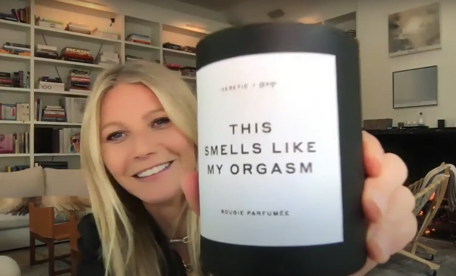 Gwyneth Paltrow sprzedaje w internecie świeczkę, która pachnie jak jej orgazm. Aktorka zaprezentowała świecę zapachową na swoim blogu lifestylowym.