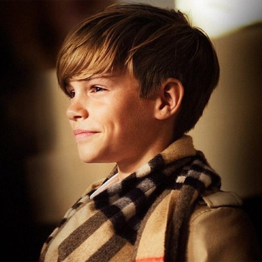 Romeo Beckham dla Burberry