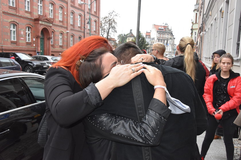 Emocjonalne chwile przed sądem