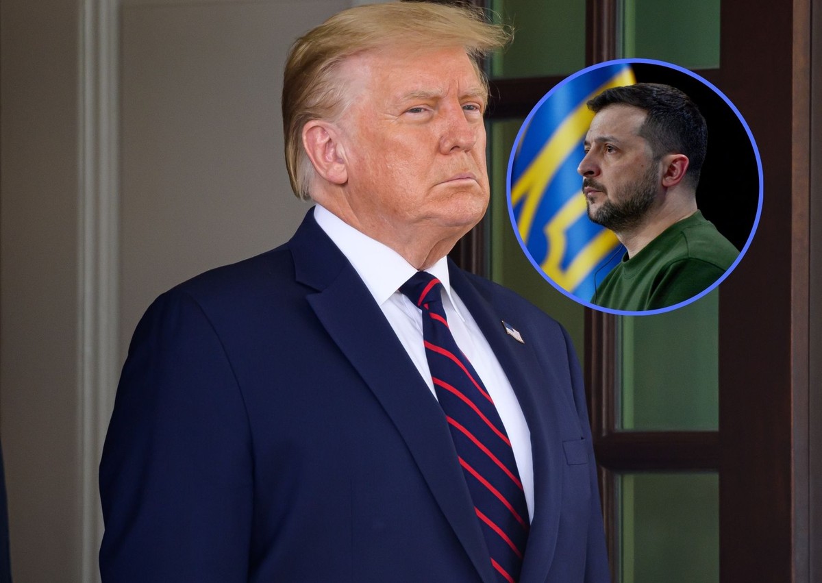 Donald Trump, Wołodymyr Zełenski
