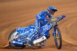 Bartosz Zmarzlik na podium Grand Prix Wielkiej Brytanii