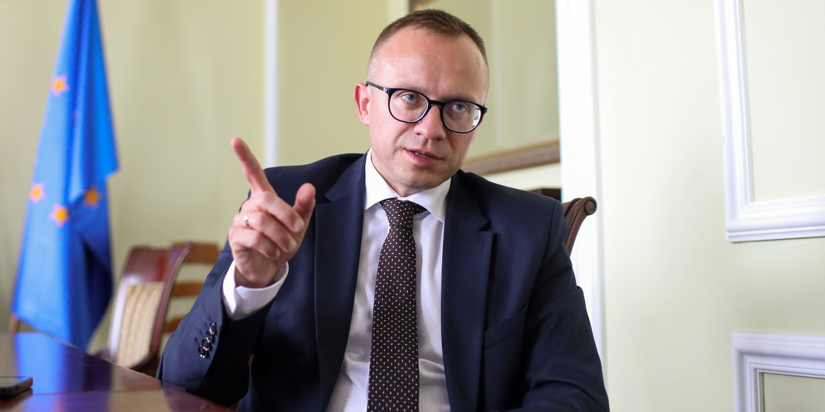 Wiceminister finansów Artur Soboń. To on odpowiedzialny był za załatanie dziur w Polskim Ładzie. 