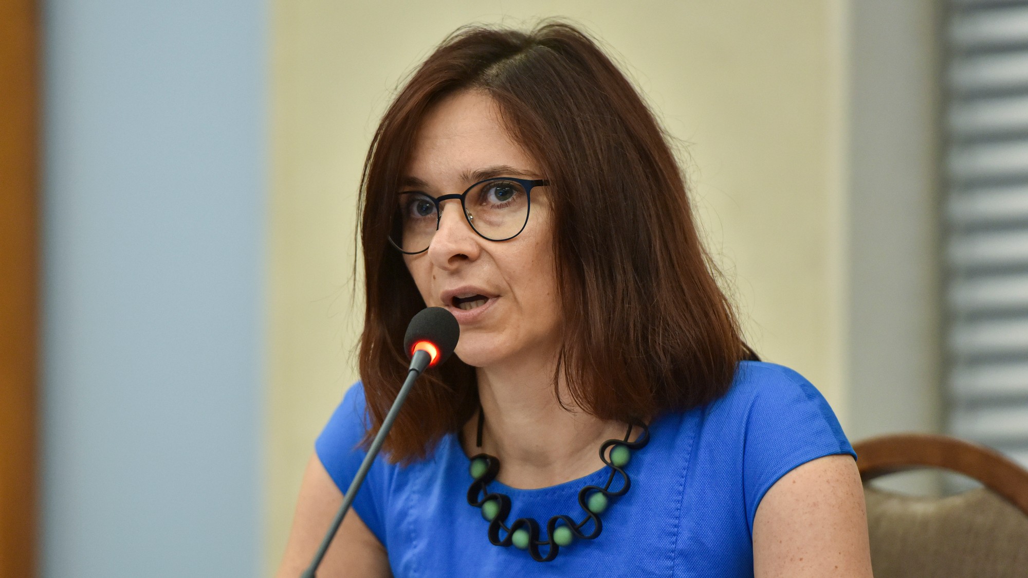 Zuzana Dlugošová, predsedníčka Úradu na ochranu oznamovateľov protispoločenskej činnosti.