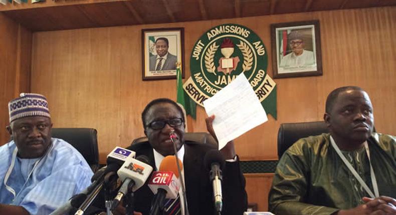 JAMB announces withdrawal of results