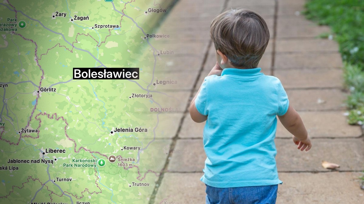 Półtoraroczny malec sam poza żłobkiem. Znalazł go przechodzień