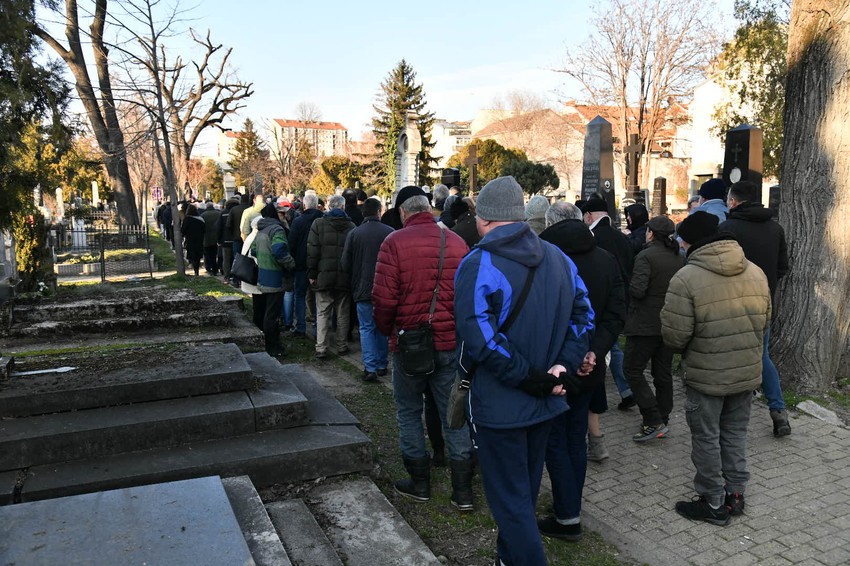 Sahrana sina Mire Banjac