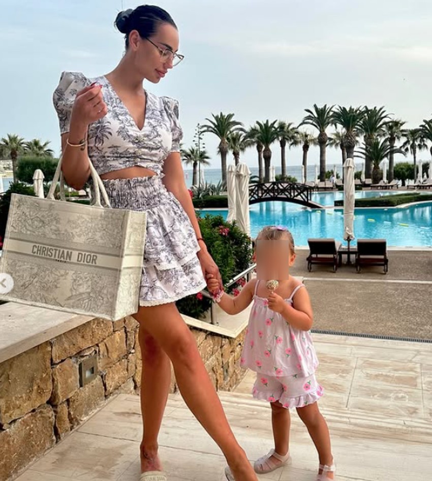 Katarina Grujić ćerkici čestitala rođendan