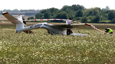 Wypadek szybowca w Płocku. Zginęły dwie osoby