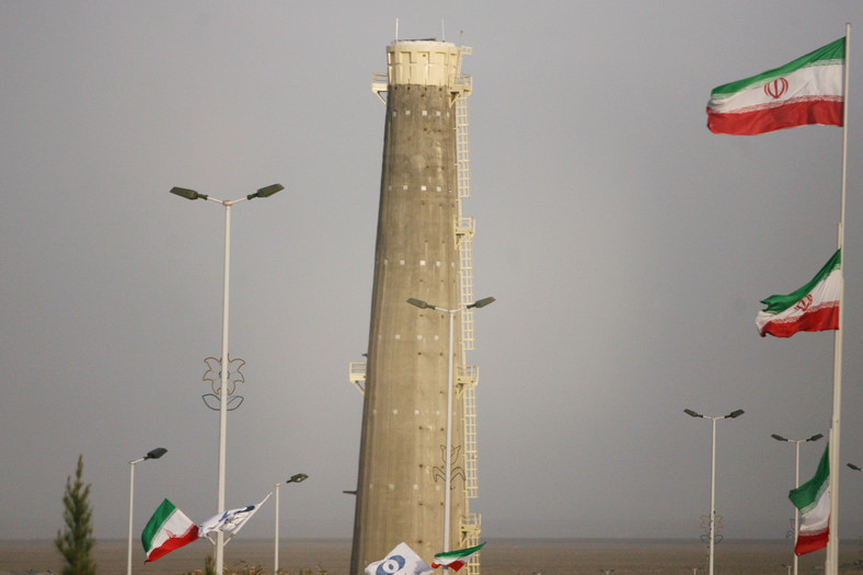 Zakład wzbogacania uranu w Natanz w Iranie