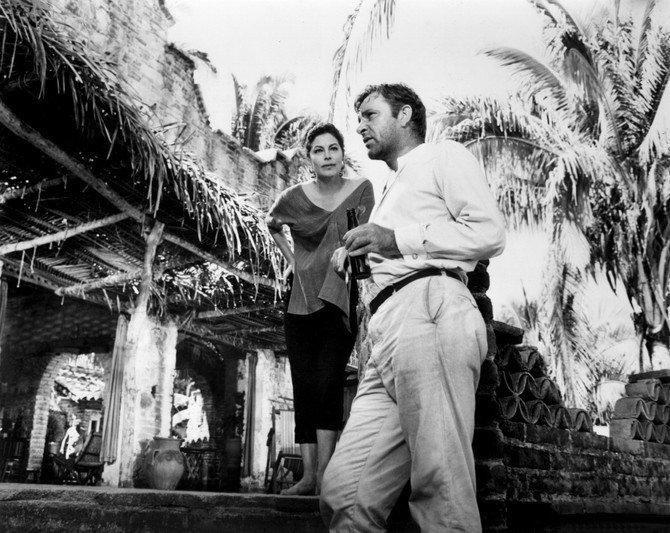Ava Gardner i Ričard Barton: "Noć iguane"