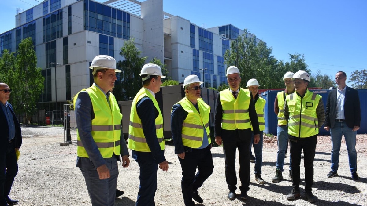 Obilazak radova novog Studentskog doma u Nišu