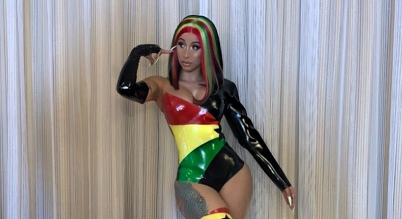 Cardi B sells Ghana’s Year of Return with the perfect outfit