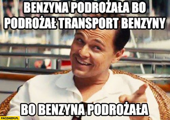 Internauci nie przestają kpić z cen benzyny