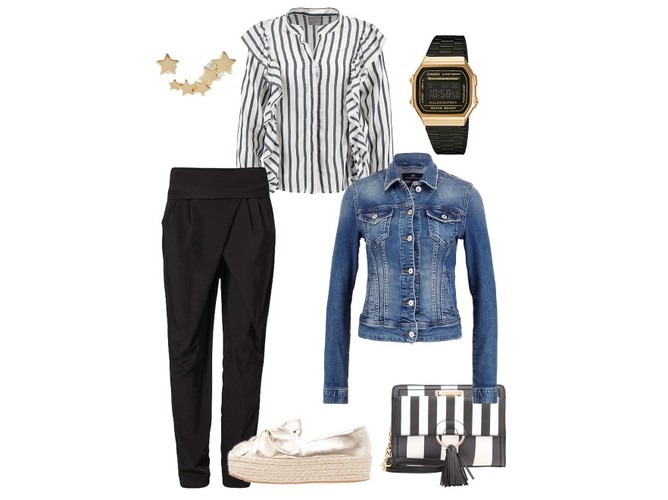 STYLIZACJE ze złotymi butami