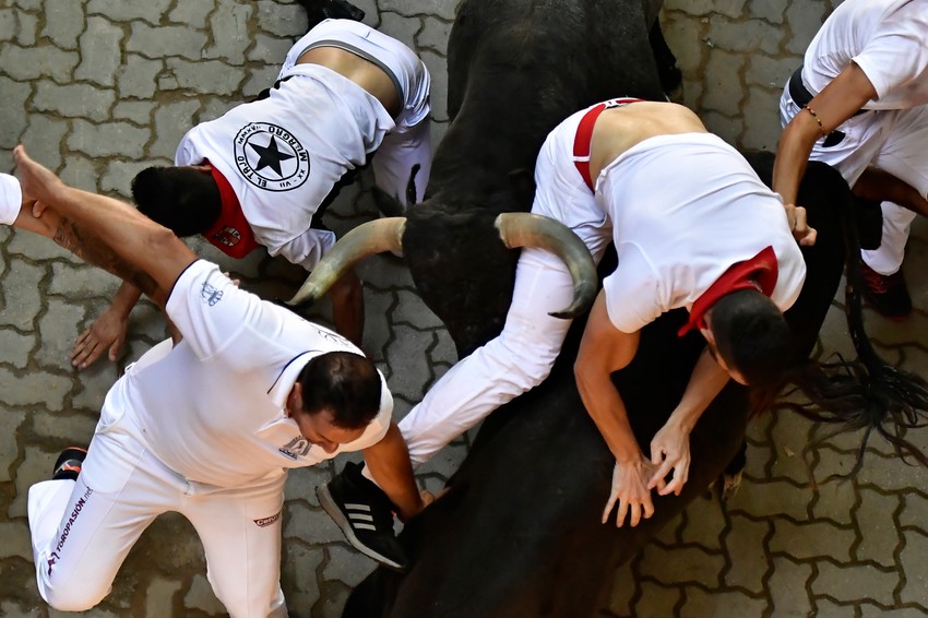 Trka bikova, Pamplona
