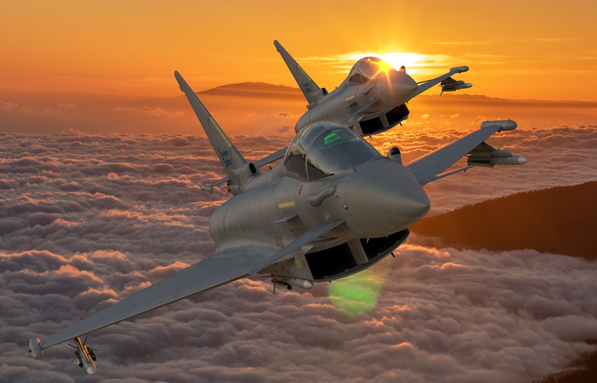 Brytyjskie myśliwce będą patrolować niebo nad Polską