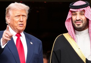 Donald Tramp, predsednik SAD i saudijski prestolonaslednik Muhamed bin Salman u Beloj kući | Foto: Reuters