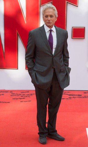 Michael Douglas na premierze 'Ant-Mana'