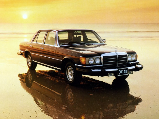 40 lat mercedesa W116