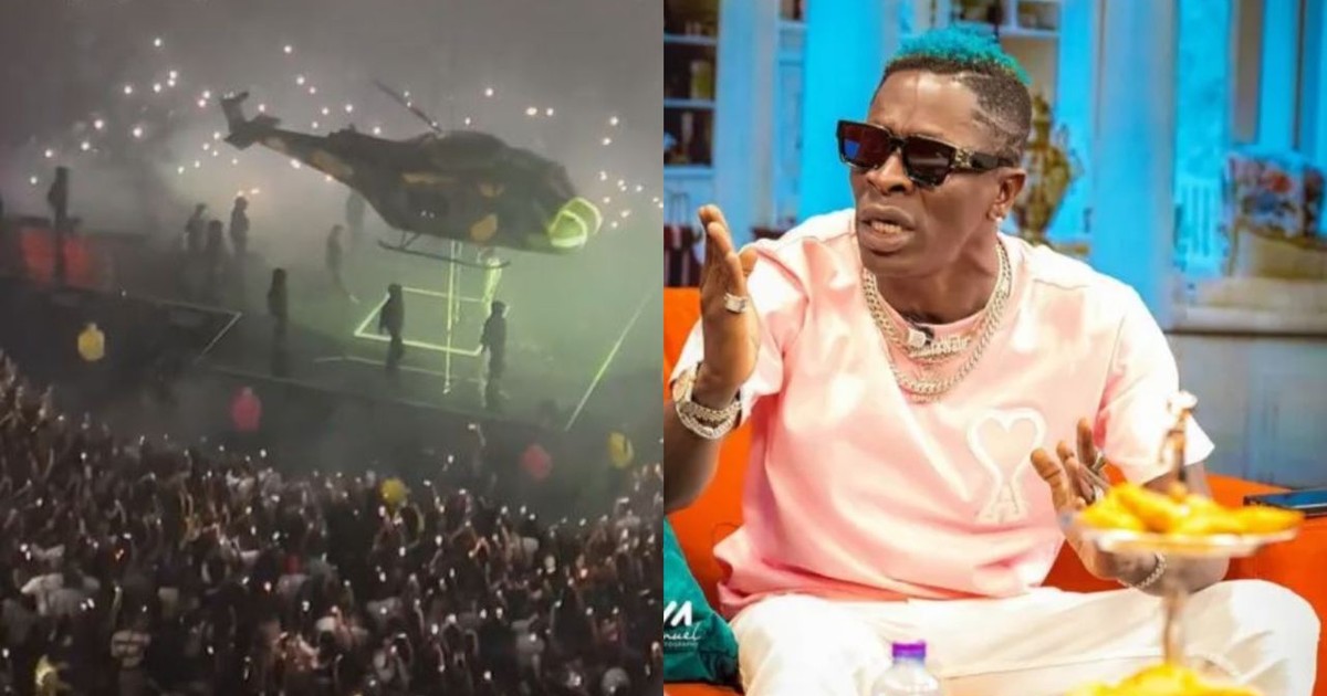 Shatta Wale says filling the O2 is not a priority; he just wants to have a billion dollars - Vimarsana News