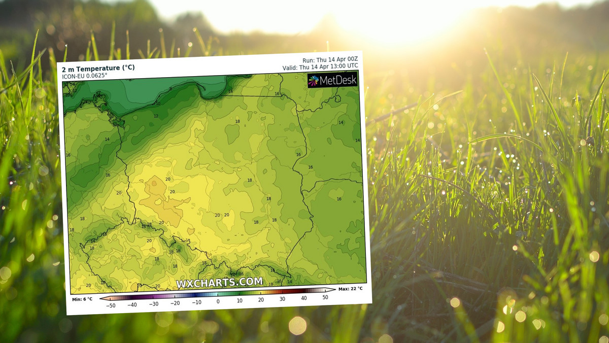 Prognoza pogody na czwartek, 14 kwietnia. Pogoda zacznie się psuć