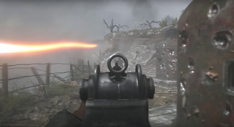 This year's Call of Duty returns to World War II.