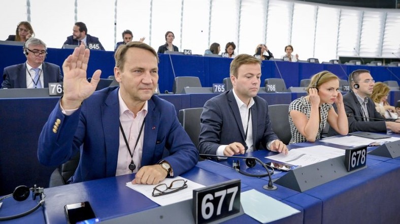 Radosław Sikorski w Parlamencie Europejskim (18072019)