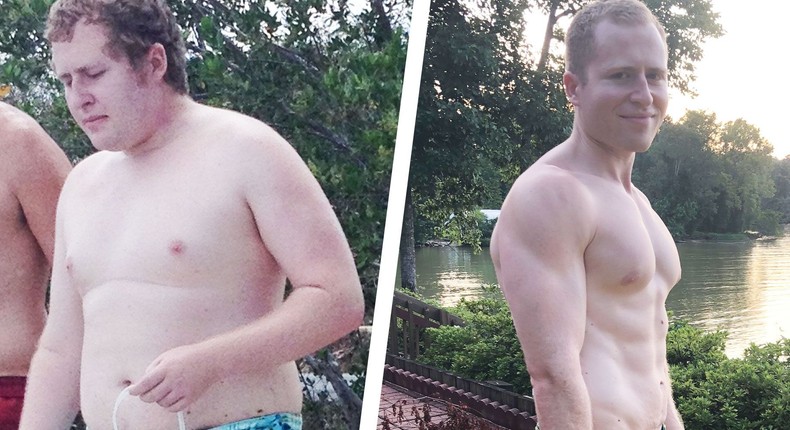 Cutting Fast Food Helped This Guy Lose 85 Pounds