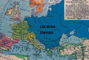 mapa Imperium Lechitów