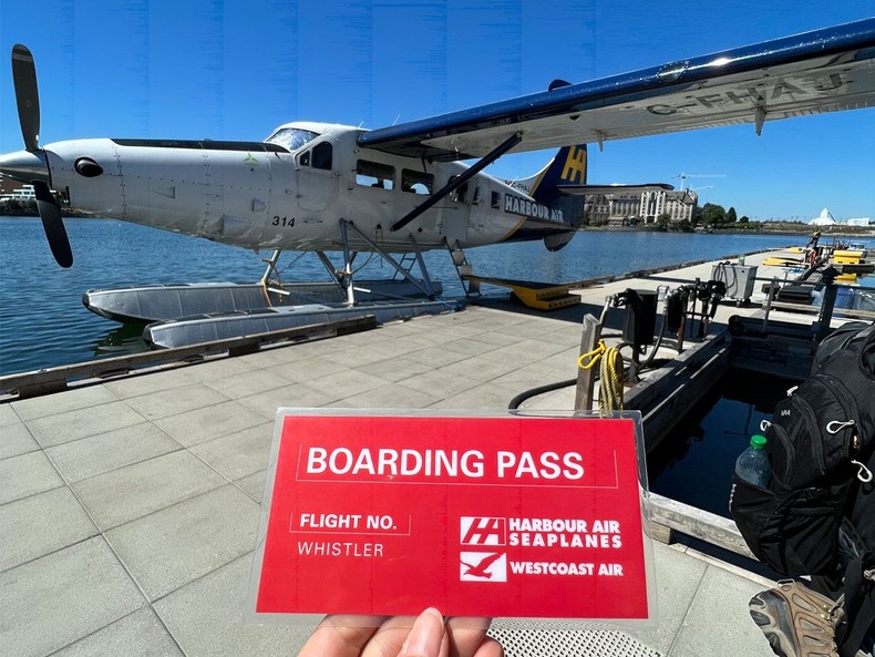 I flew into Victoria from Whistler on one of Harbour Air's carbon-neutral seaplanes, which takes off and lands on water.My ticket cost the same as a seat on a standard aircraft routed between Whistler and Victoria, so I decided to arrive by seaplane for the unique experience.