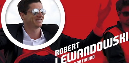 Lewandowski wśród gwiazd futbolu (WIDEO)