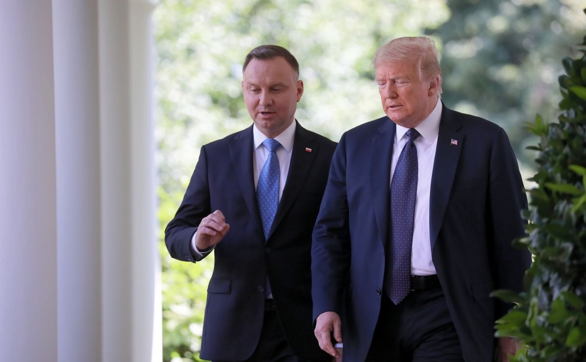 Andrzej Duda, Donald Trump