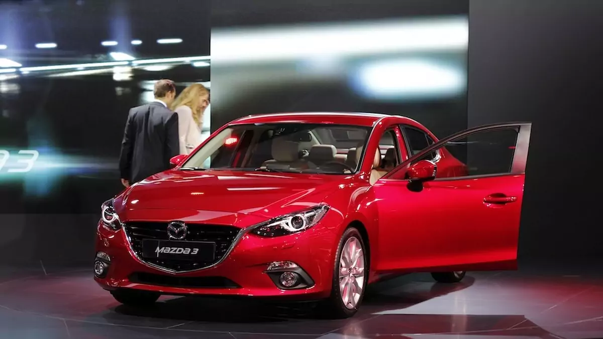 Mazda 3 na salonie we Frankfurcie – relacja wideo