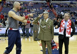 Prezydent Andrzej Duda podziękował Marcinowi Gortatowi za "Polską Noc" w USA