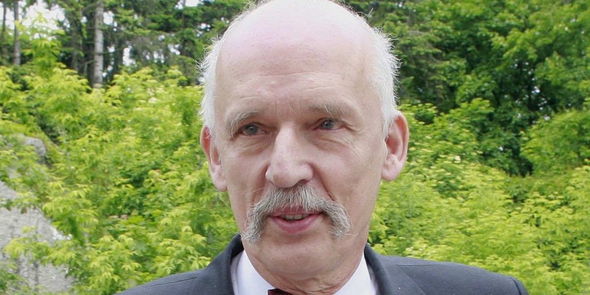 Janusz Korwin Mikke.