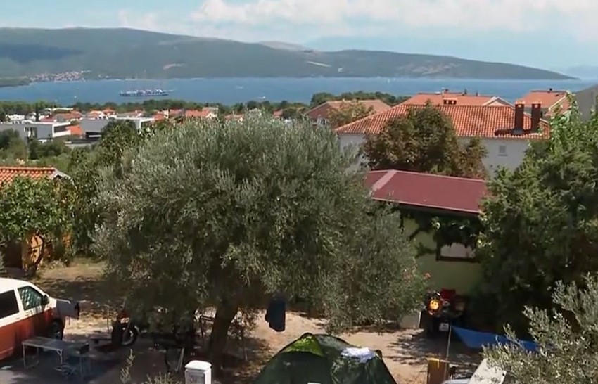 Pogled iz jednog od kampova