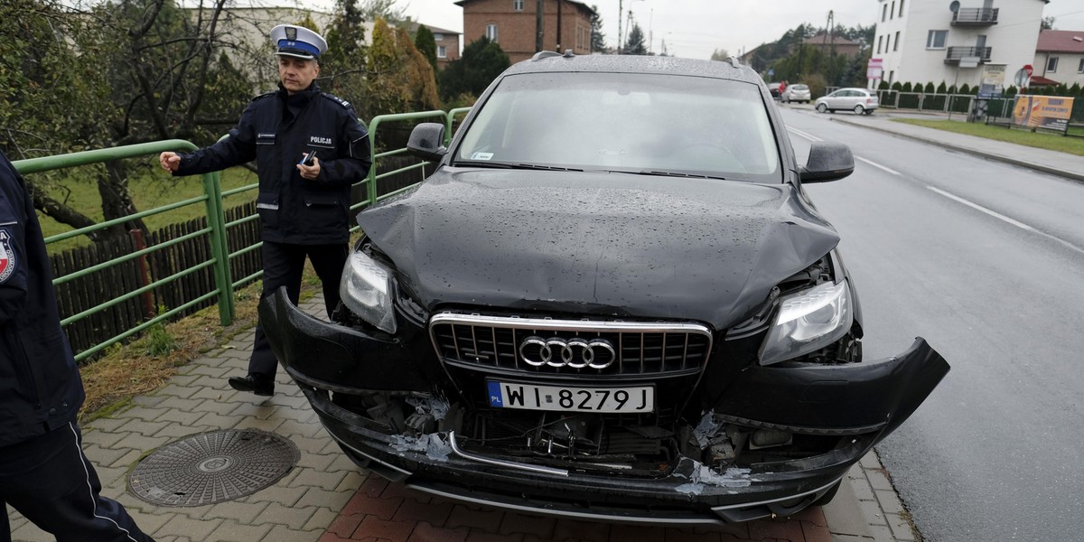 Kierowca SOP wcześniej był kurierem