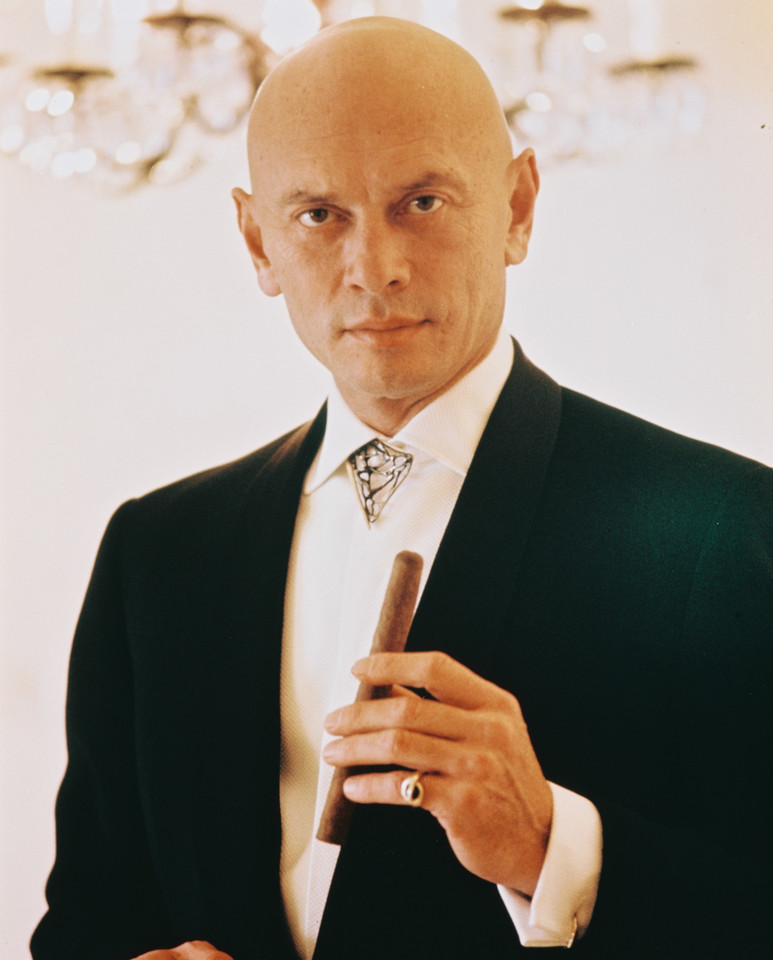 Yul Brynner (ok. 1980 r.)