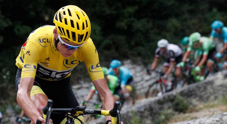 Kenyan-born British cyclist Chris Froome of Team Sky became the world's finest stage racer after radically changing up his approach to nutrition.