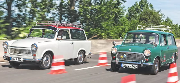 Trabant 601 Universal kontra Mini Traveller - dwusuw z NRD czy Mini-maluch?