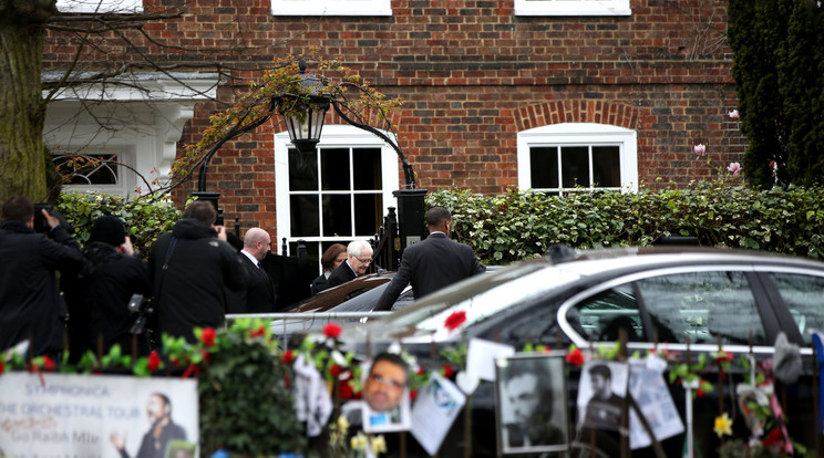 George Michael temetése / Fotó: Northfoto