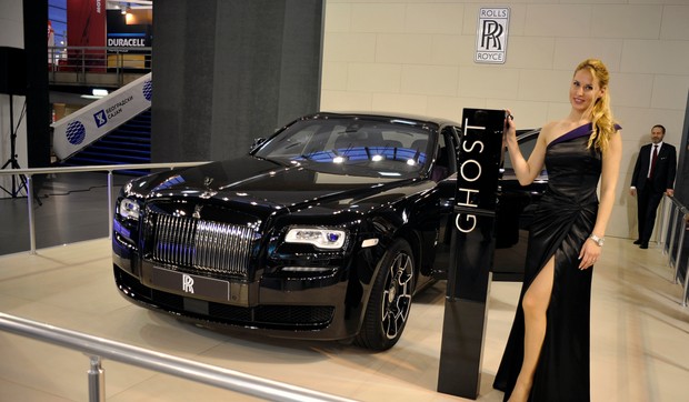 Rols Rojs Ghost Black Badge Sajam automobila 2017
