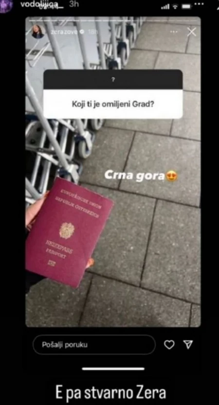 Zerina objava