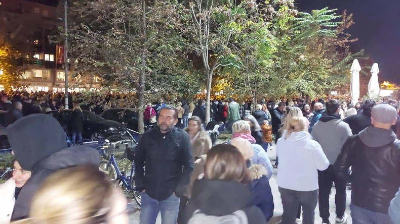 Protest u  Novom Sadu