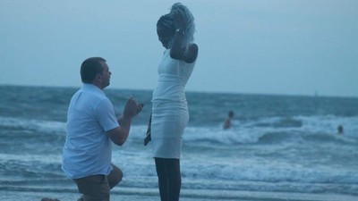 Joy Bishara and her lover. [Daily Trust]