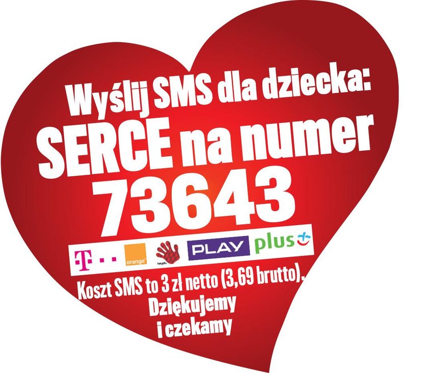 Wyślij SMS „Serce" 