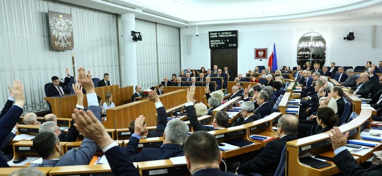 Senat zdecydował w sprawie ustawy sądowej PiS